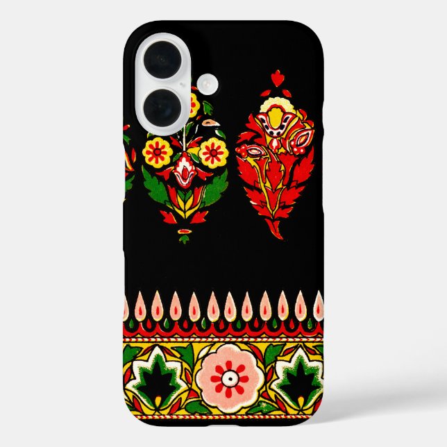 Indian Cotton Fabric  Case-Mate iPhone Case (Back)