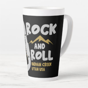 Indian Creek Utah Alpinism USA Latte Mug