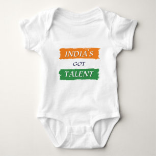 Indian Cricket Baby Bodysuit