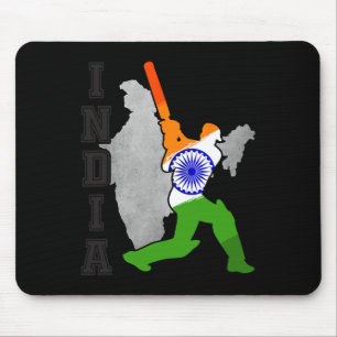 Indian Cricket Jersey India Cricket Team Lover Sup Mouse Pad