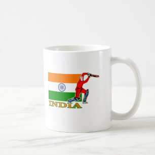 Indian Cricket Player Coffee Mug