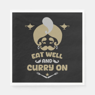 Indian Curry Lovers Napkin