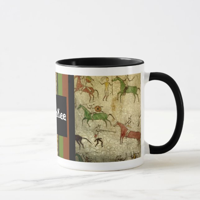 Indian customisable text mug (Right)