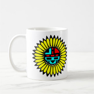 Indian Dance Shield Coffee Mug