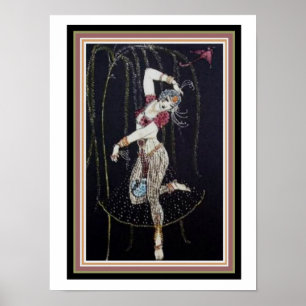 Indian Dancer by George Barbier  12 x 16 Poster