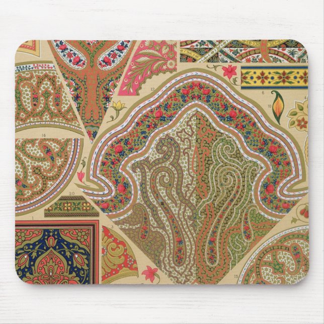Indian Decoration, plate XIX from 'Polychrome Orna Mouse Pad (Front)