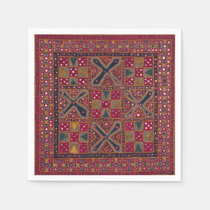 Indian Decorative Art Print Napkin