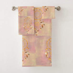 Indian Dreamcatcher Bath Towel Set