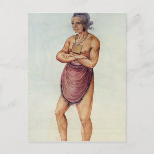 Indian Elder or Chief Postcard