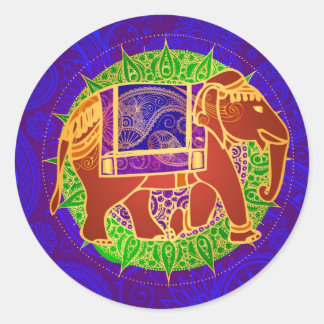 Indian Elephant Envelope Seal