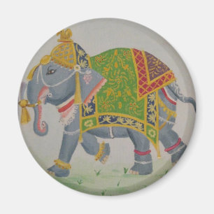 Indian Elephant Magnet