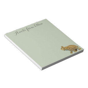 Indian Elephant Notepad