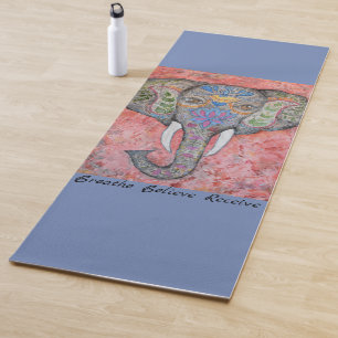 Indian Elephant Yoga Mat
