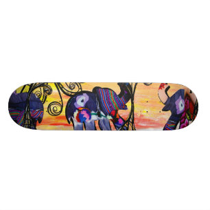 Indian Elephants Skateboard