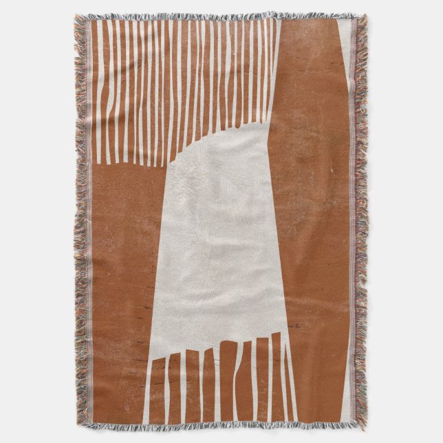 Indian Field I Throw Blanket (Front Vertical)