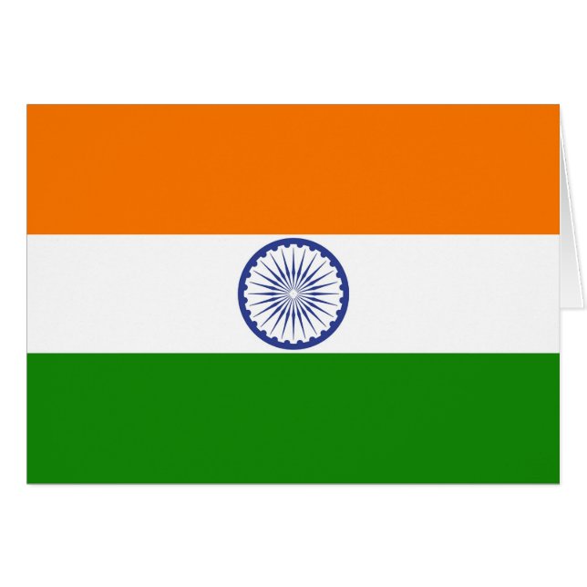 Indian Flag (Front Horizontal)