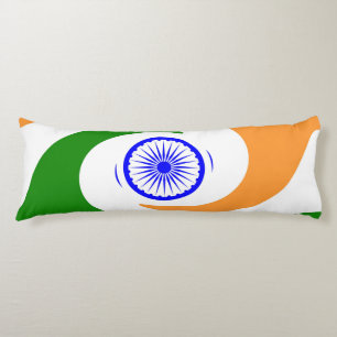 Indian flag body cushion