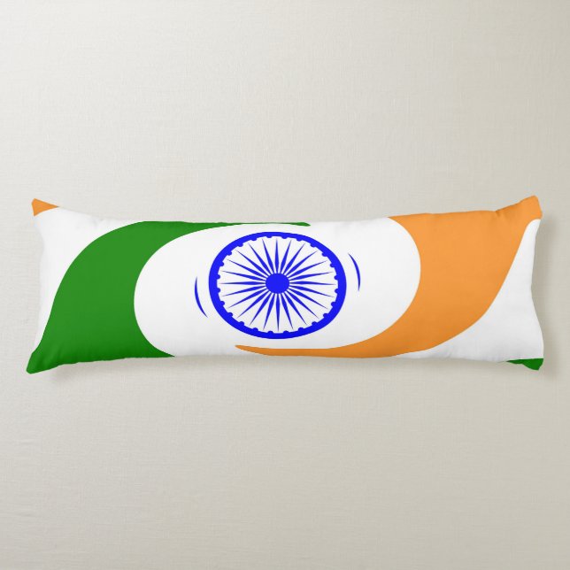 Indian flag body cushion (Front)