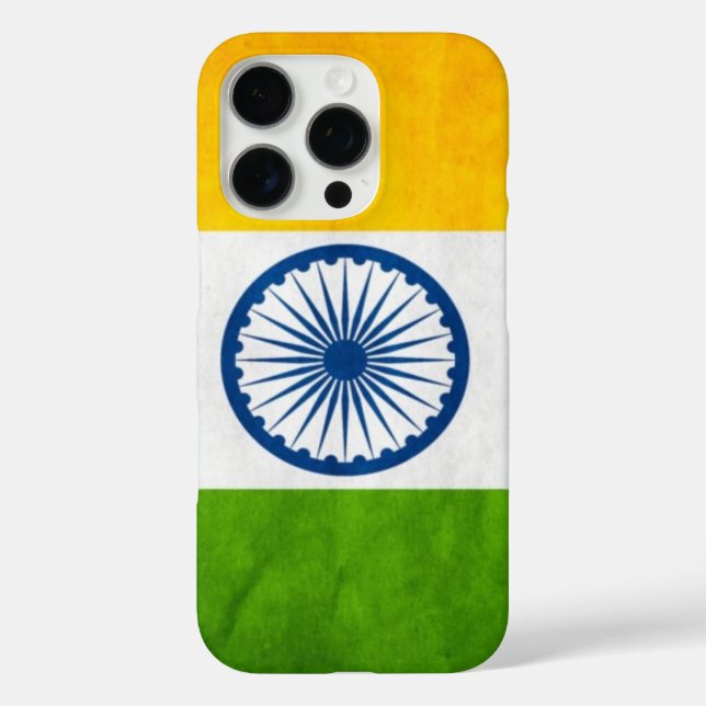 Indian Flag Case-Mate iPhone Case (Back)