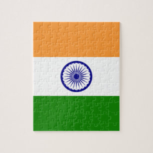 Indian Flag - High Quality Image Jigsaw Puzzle