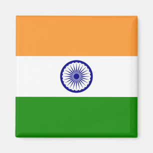 Indian Flag (India) (South Asian Country) (Bharat) Magnet