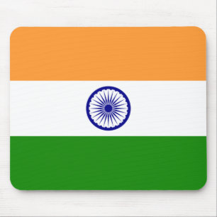 Indian Flag (India) (South Asian Country) (Bharat) Mouse Pad