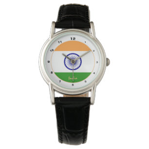 Indian Flag & India trendy fashion /design watch