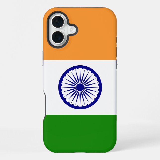 Indian flag iPhone case (Back)