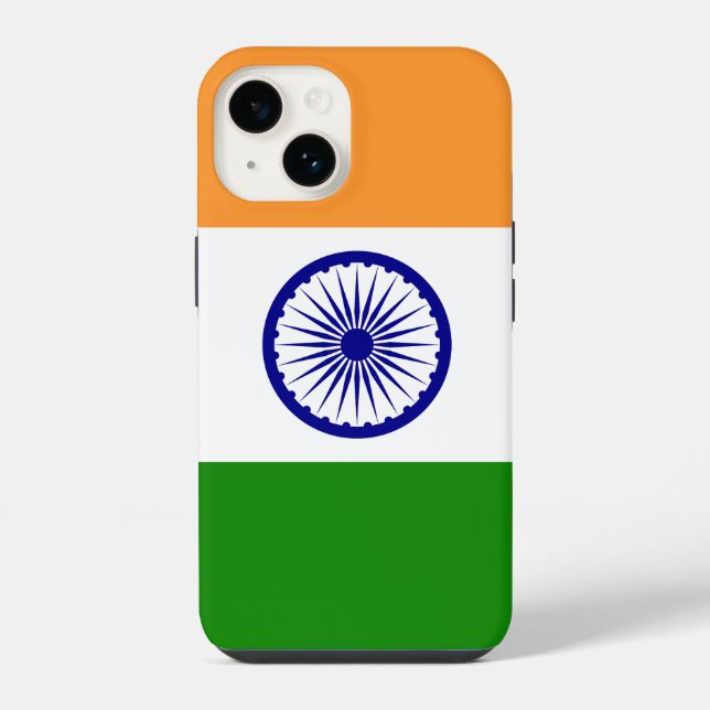 Indian flag iPhone case (Back)