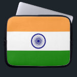 Indian Flag Laptop Sleeve<br><div class="desc">Add a touch of Indian pride to your laptop accessories with our exclusive laptop sleeve featuring the flag of India! Crafted with meticulous attention to detail, this laptop sleeve is more than just functional; it's a celebration of Indian heritage and national pride. The bold design proudly showcases the iconic elements...</div>