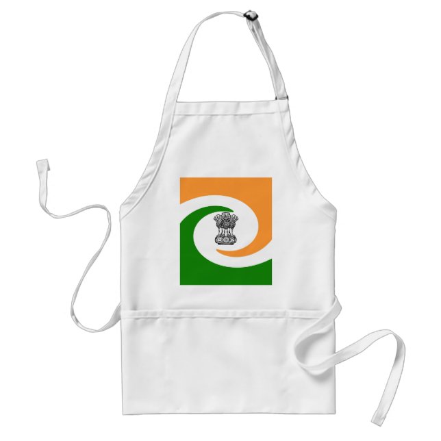 Indian flag standard apron (Front)