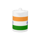 Indian Flag Teapot (Front)