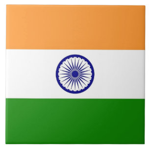 Indian Flag Tile
