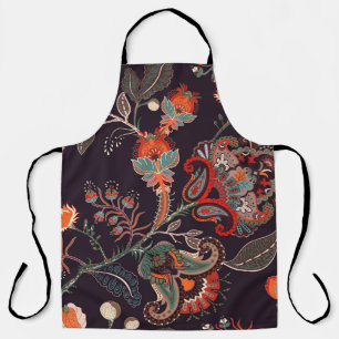 Indian Floral Big Seamless Nature Apron