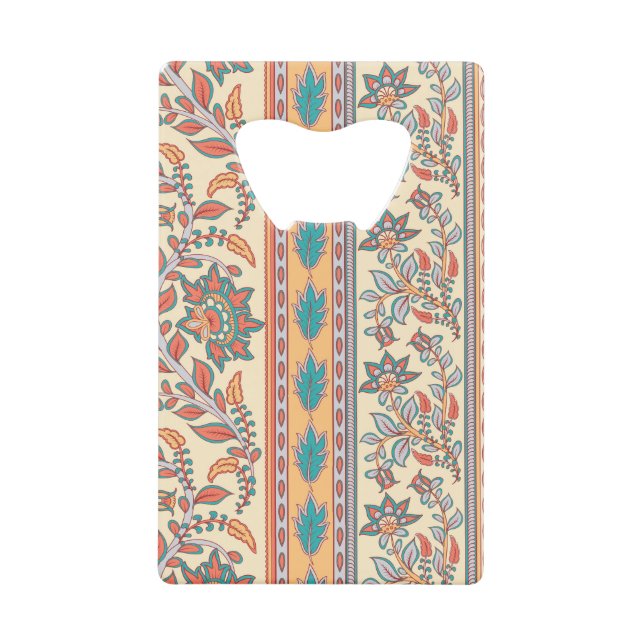 Indian Floral Borders Seamless Pattern (Front)
