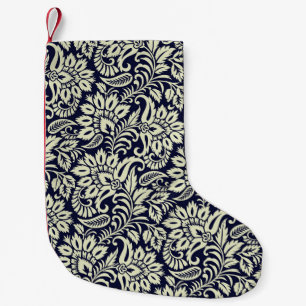 Indian Floral Ground Vintage Design Small Christmas Stocking