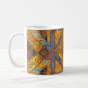 Indian Floral Paisley: Ethnic Medallion. Coffee Mug