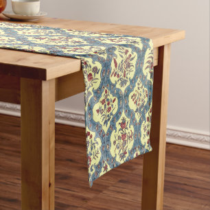 Indian Floral Pattern 18th Century Medium Table Runner