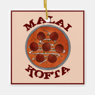 Indian Food Cuisine Malai Kofta Vegetarian Dish Ceramic Ornament