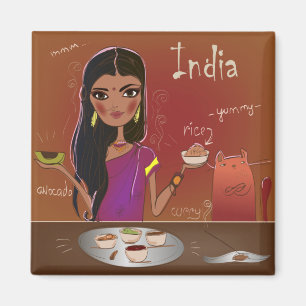 Indian Food Magnet