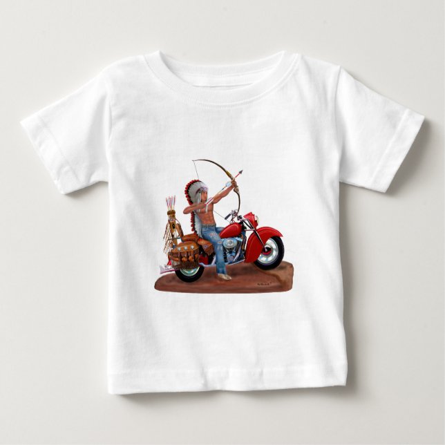 INDIAN FOREVER.PNG BABY T-Shirt (Front)