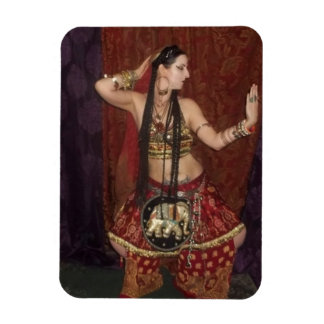 Indian Fusion Belly Dancer Magnet