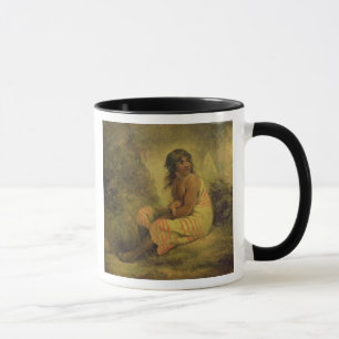 Indian Girl, 1793 (oil on canvas mounted on panel) Mug