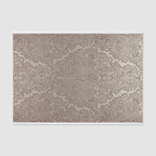Indian Gold Damask Tissue Paper