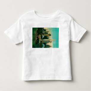 Indian Graves and Totems in Alaska StateState Toddler T-Shirt