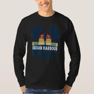 Indian Harbour Florida Beach Summer Vacation T-Shirt