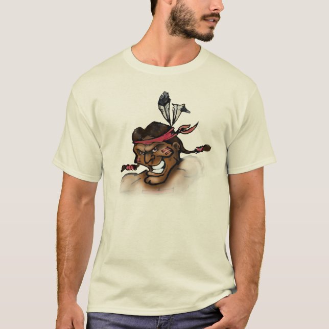 Indian Head Face Tee (Front)