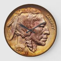 Indian Head Nickel Coin Collector Modern Acryllic