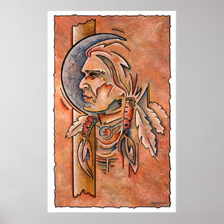 Indian Head Poster