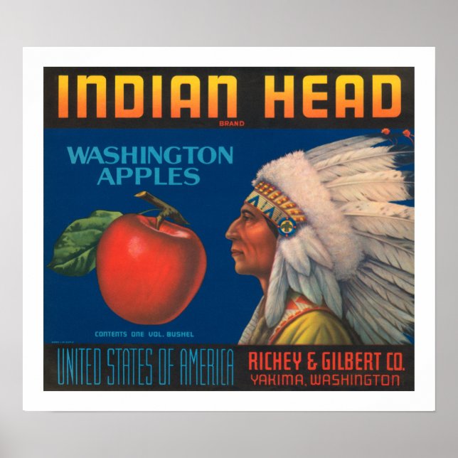Indian Head Poster (Front)